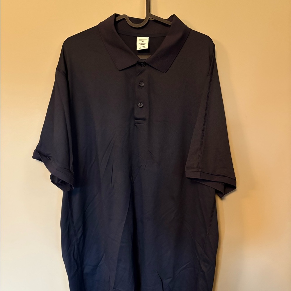Reigning Champ Men's Black Polo Shirt